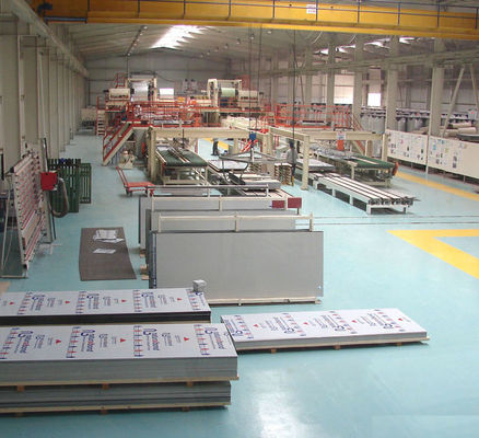 SGS Approved Sandwich Panel Aluminium , Fire Resistant Aluminium Composite Panel