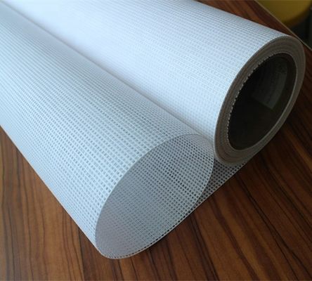 Solvent PVC Flex Sheet With Good Ventilation And Light Transmission For Billboards