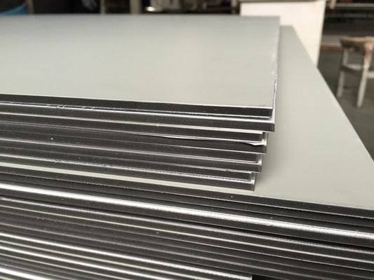 White Aluminium Composite Sheet Brushed Surface For Building Exterior Wall