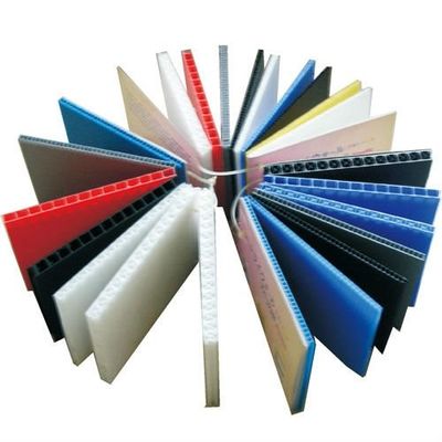 Advertising hard plastic pp corrugated plastic sheets