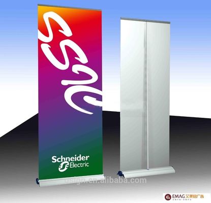 Osign Retractable Roll Up Banner Stand , Retractable Exhibition Banners