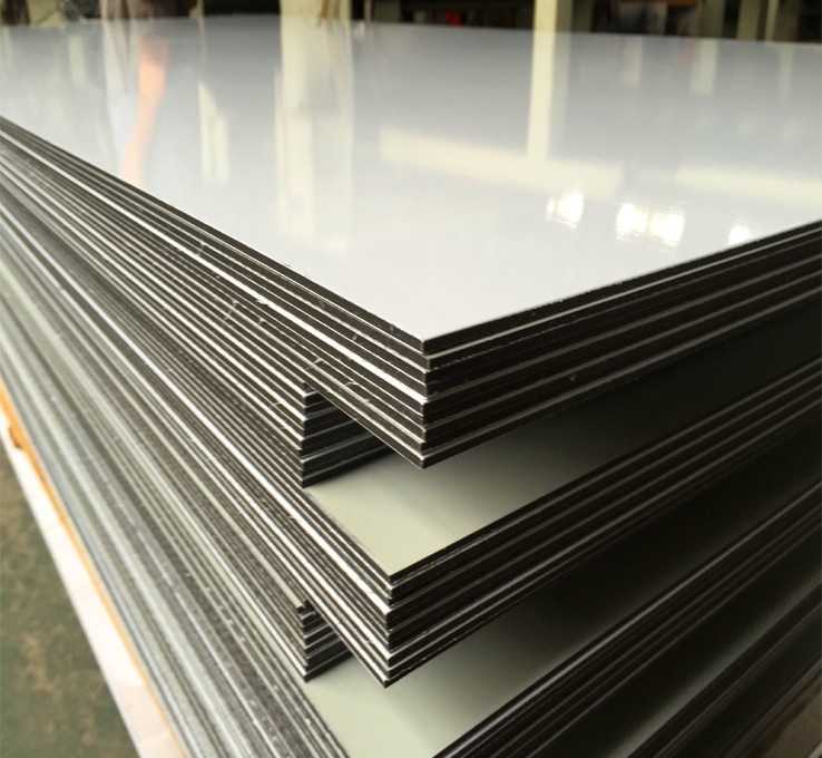 SGS Approved Sandwich Panel Aluminium , Fire Resistant Aluminium Composite Panel