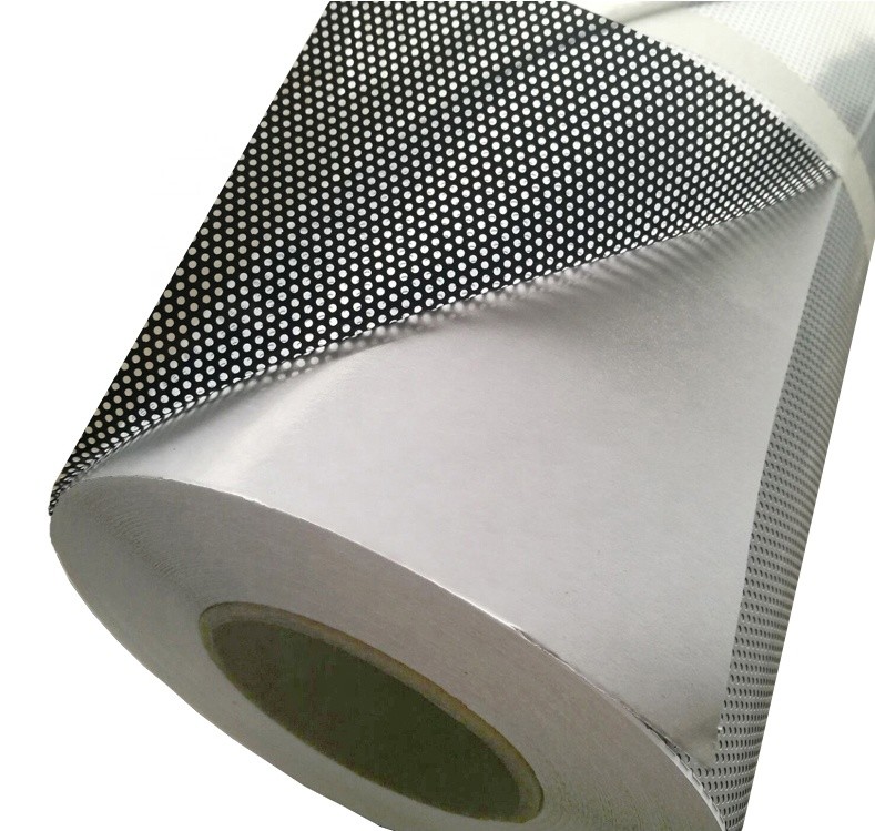 1.07*50m Perforated One Way Vision Film UV Resistance Waterproof Easy To Print