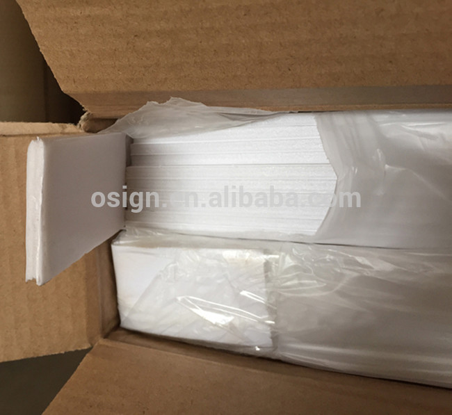 No Splitting Acrylic On Foam Board , 4*8 Rigid Foam Board Good Thermal Insulation