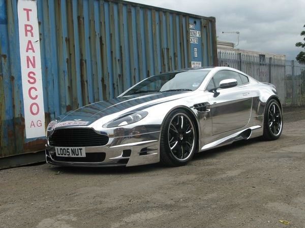 chrome silver car wrap vinyl